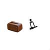 Multifunctional Rectangular Tissue Case Holder And Abstract Thinker Sculpture Decorative Figurine