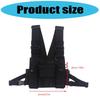 Talkies Front Pouch Two Way Radio Shoulder Holsters Tactical Chest Harness Holder Bag Universal Radio Accessories
