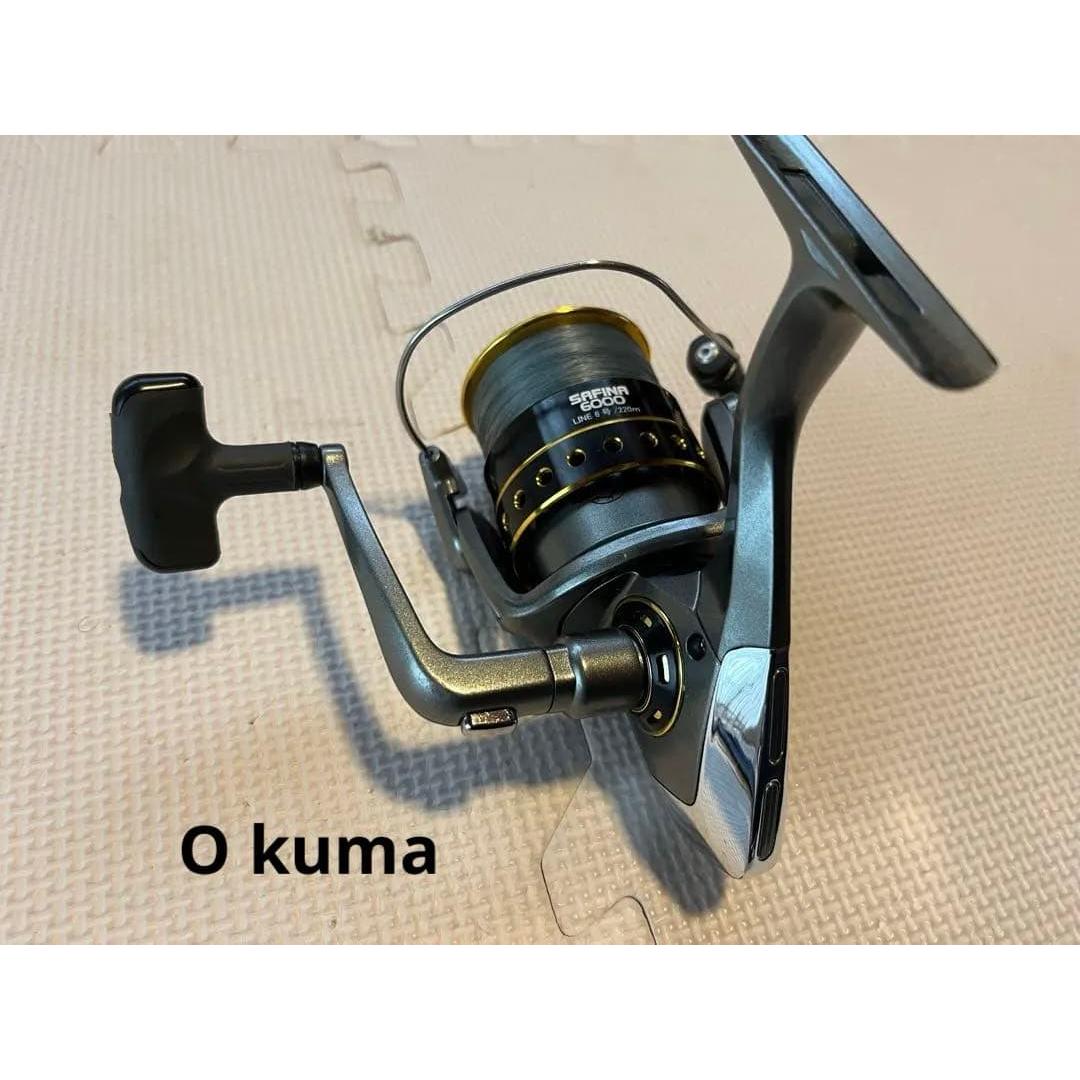 Used Okuma No. 6000 spinning reel Good condition Large power reel