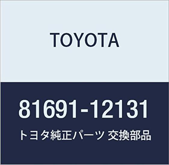 TOYOTA Genuine License Plate Lamp Part Number (Toyota) Part Lens, 81691-12131