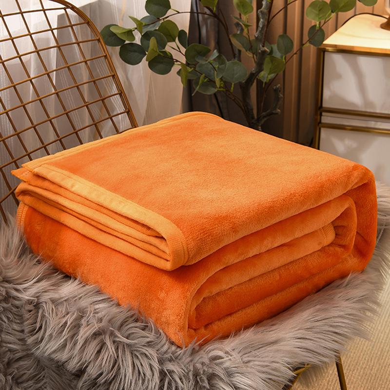 Modern Solid Color Throw Blanket Comfy and Cozy Lightweight Super Soft Blanket for Home Couch Sofa Bed Bedspread Travel Camping
