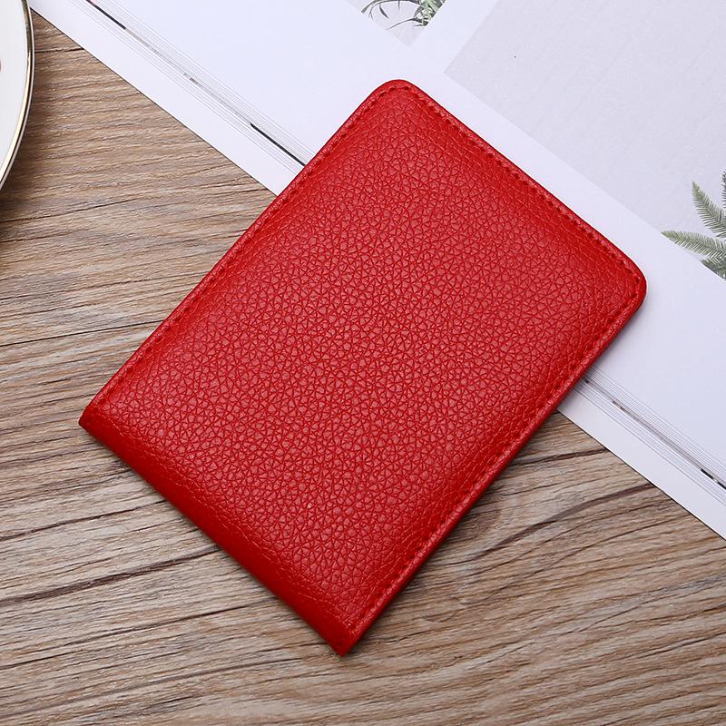 Simple Wordless Driver's License Leather Case Super Pu Driving License Case Mobile Driver's License Pvc Card Case Document Business Gift