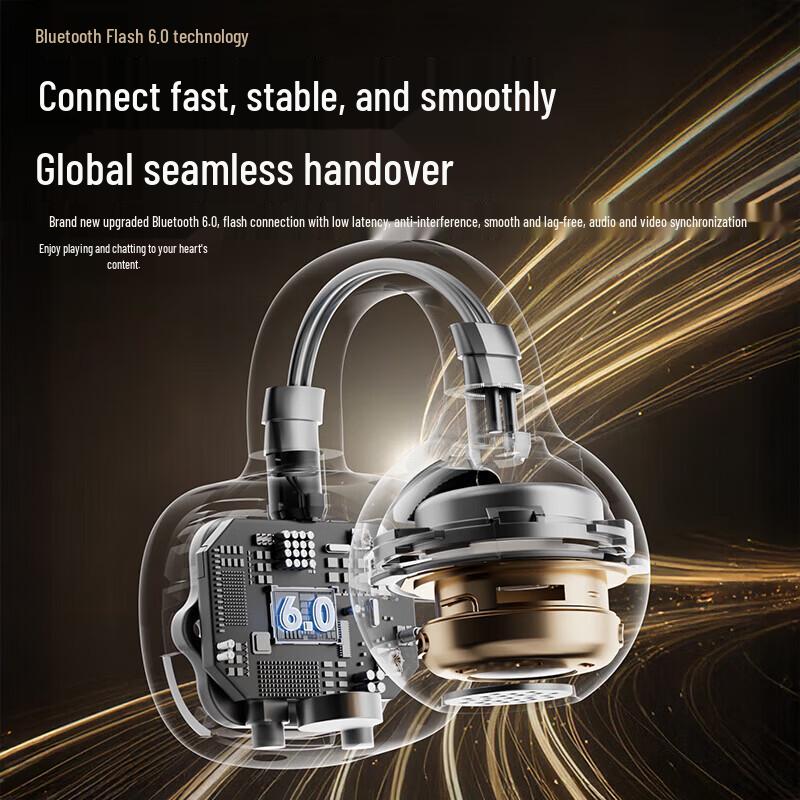 Lenovo RS107 Smart Touch Open-Ear Clip Bluetooth Earbuds