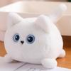 11cm Kawaii Tail Wagging Cat Doll Dog Plush Toys That Wag Their Tails by Pulling On a String Without Using Batteries