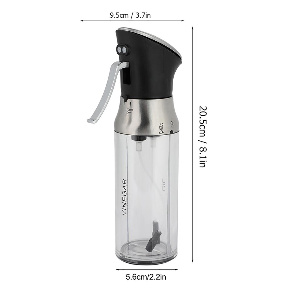 Kitchen Supplies Oil Dispenser Oil and Vinegar Spray Bottle Pot Dispenser Controllable Kitchen Supplies Oil Vinegar Spray Bottle
