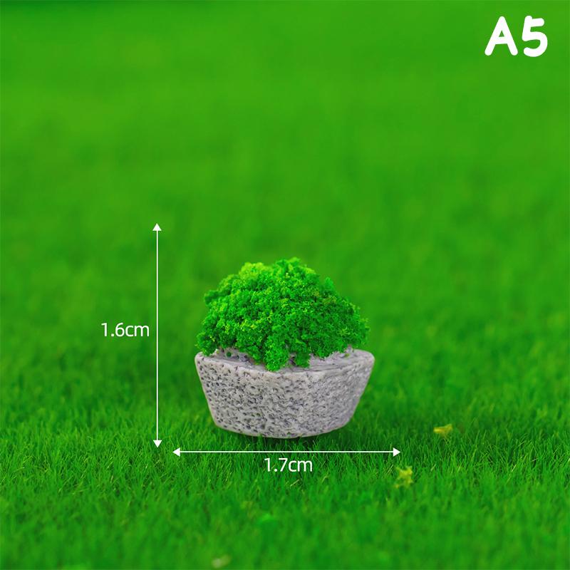 Mini Landscaping House Small Statue Figurine Crafts Figure Ornament Miniatures Home Decoration