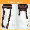Wednesday Agnes Demille Cosplay Wig With Double Braid Hightemperature Silk For Cos Anime Fans