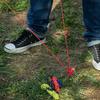 8 PCS 3mm Reflective Camping Rope Outdoor Tent Guy Ropes Camping Canopy Cord for Camping Hiking Canopy Shelter Outdoor Activity