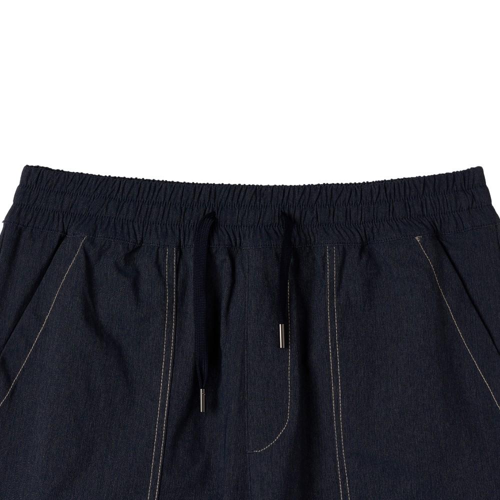 BROMPTON LONDON W Denim-Like Trousers - Navy (P252Wpt180)