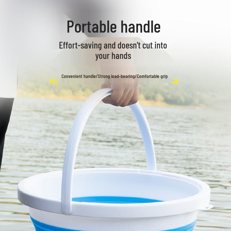Grsaed Portable Foldable Multi-Purpose Water Bucket