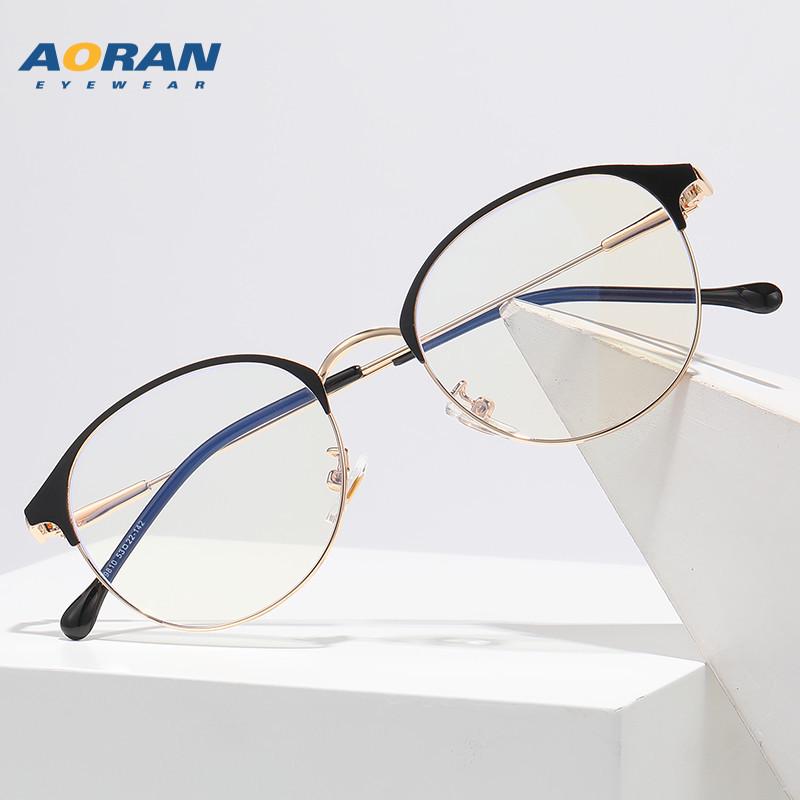 

Men s Retro Half-Frame Eyebrow Glasses with Anti-Blue Light and Photochromic Lenses
