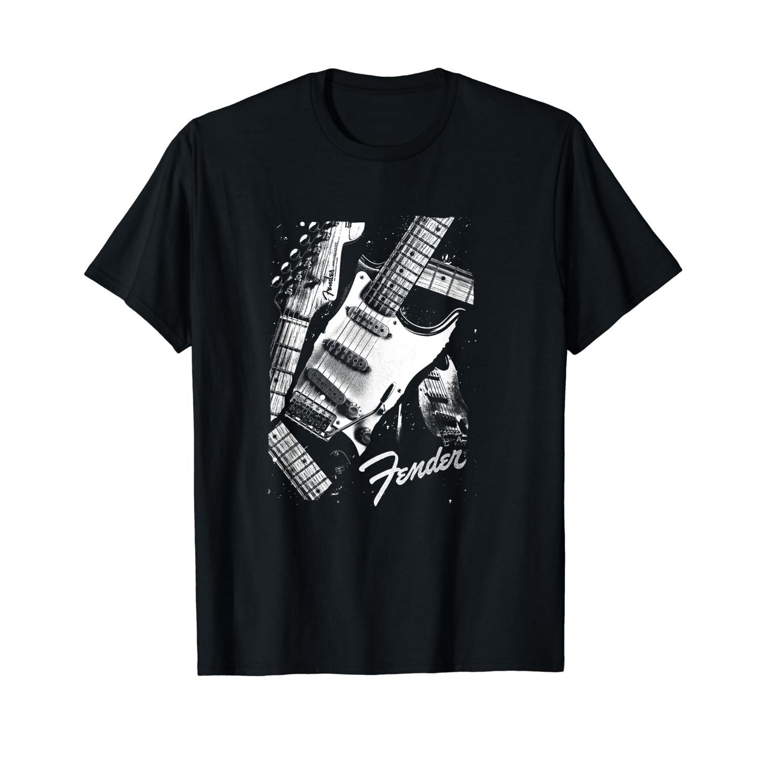 

Футболка с логотипом Fender Guitar Space Collage S чёрный