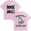2026 Summer Hot Sale Rock Band Böhse Onkelz T-shirts Ist Meine Religion Men Women Vintage Hip Hop Oversized T Shirts