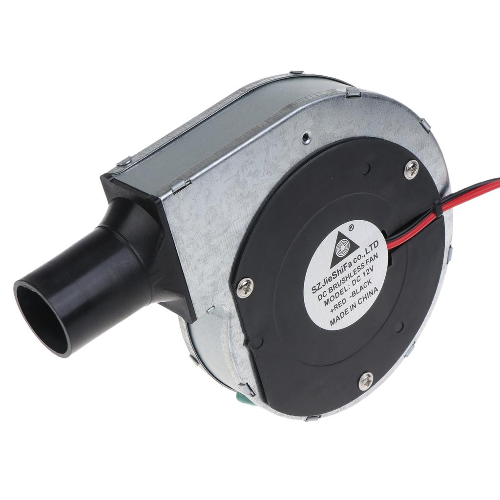 Portable BBQ Fan for DC 12V 1.9A 5.5x2.1mm Air Turbo Blower for Barbecue Picnic Camping Fire Charcoal Starter Cooking To
