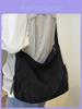 Nylon Tote Bag With Zipper Pocket For Casual Travel And Daily Use