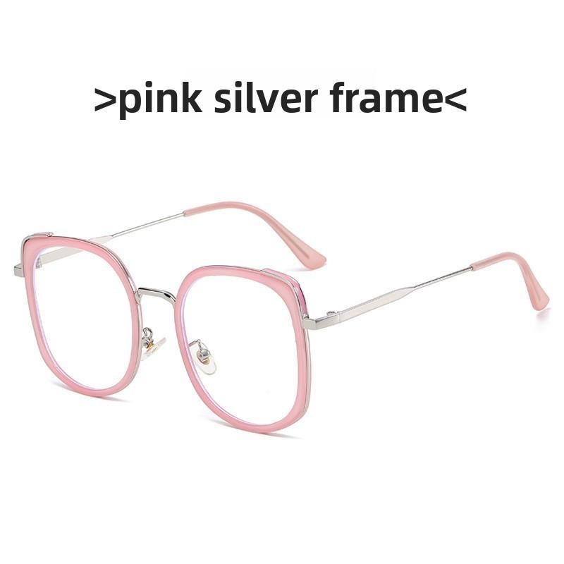 Modern Square Blue Light Blocking Glasses Frame For Men And Women With Pc Lenses