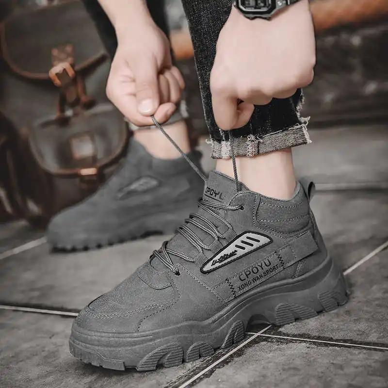 Gray Legitimate Leather Designer Luxury Sneakers Loafers Shoes Women Sports Women's Yellow Boot Exerciser Shows Due To