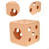 Cat Bed Foldable Kitten Condo Cube, Soft Scratch Resistant Cube House, Hideaway for