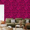 Pink Leather Purple, Burgundy and Black Wallpaper for Living Room and Bedroom 50x1000
