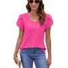 Spring And Summer New Style Daily Comfortable Basic Short Style Loose Short Sleeved T-Shirt Top Vest For Women