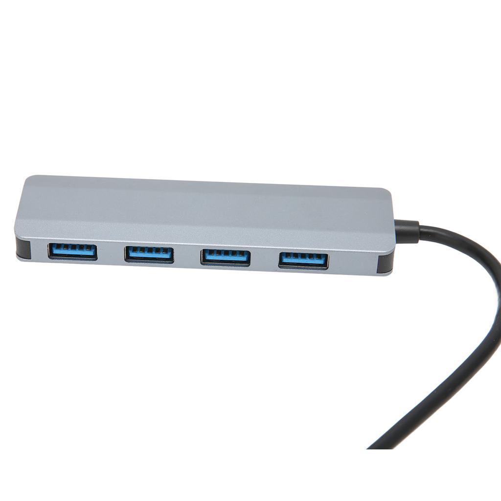 USB C Splitter 4 USB 3.0 Port Aluminum Alloy Material Type C Interface Portable Hub Adapter for Galaxy Note 10