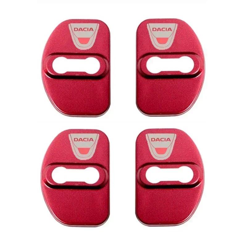 Pour Dacia Bigster Dokker Duster Jogger Lodgy Logan Spring Sandero Couvercles de Serrure de Porte de Voiture Boîtier Protecteur Anti-rouille Autocollants Style
