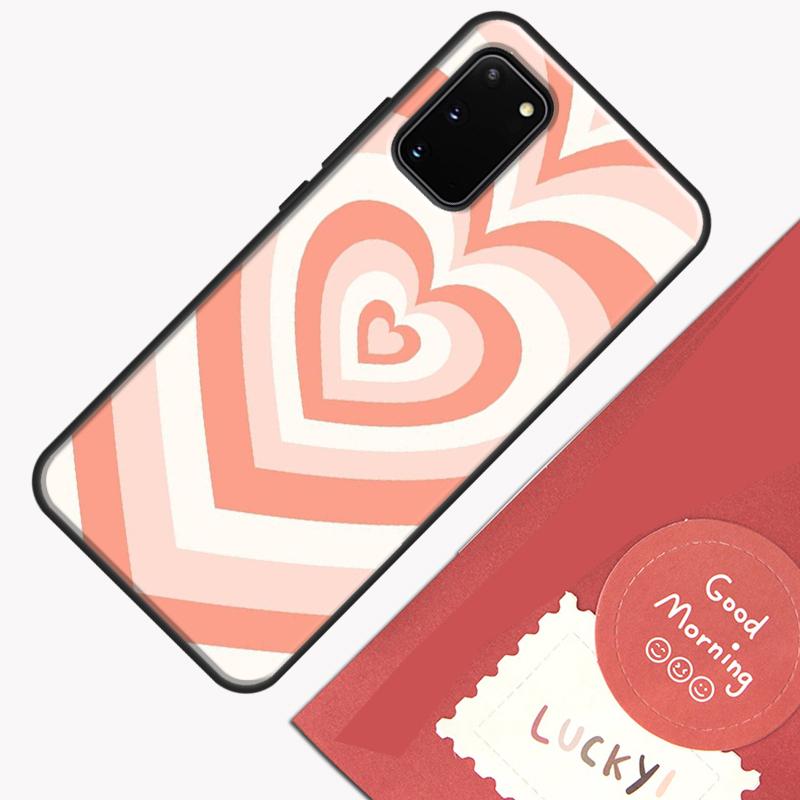 Colorful Heart Circle Love Phone Case For Samsung Galaxy S26 S25 S24 S20 S21 S22 S23 Ultra S10 Plus S25 FE Cover Shell