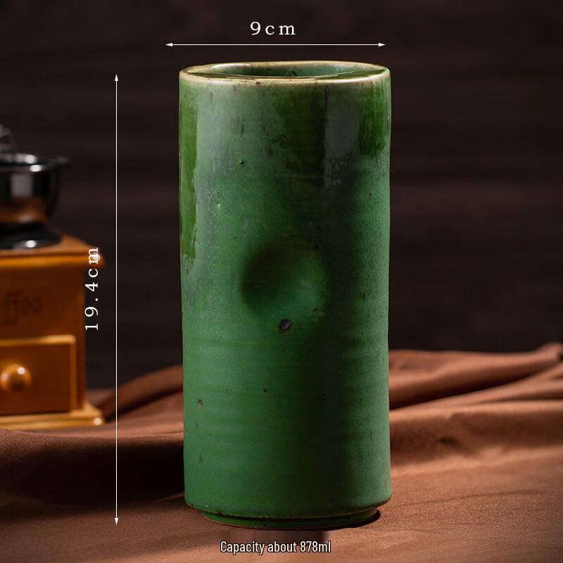 Ретро Керамическая Кружка для Кофе с Глазурью для Обжига