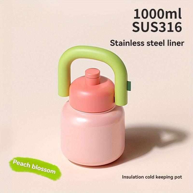 Termohrnek Toto je nový velkokapacitní venkovní izolovaný pohár na vodu, láhev na vodu, konvice, letní studený pohár, pohár na led, materiál nerezová ocel 316