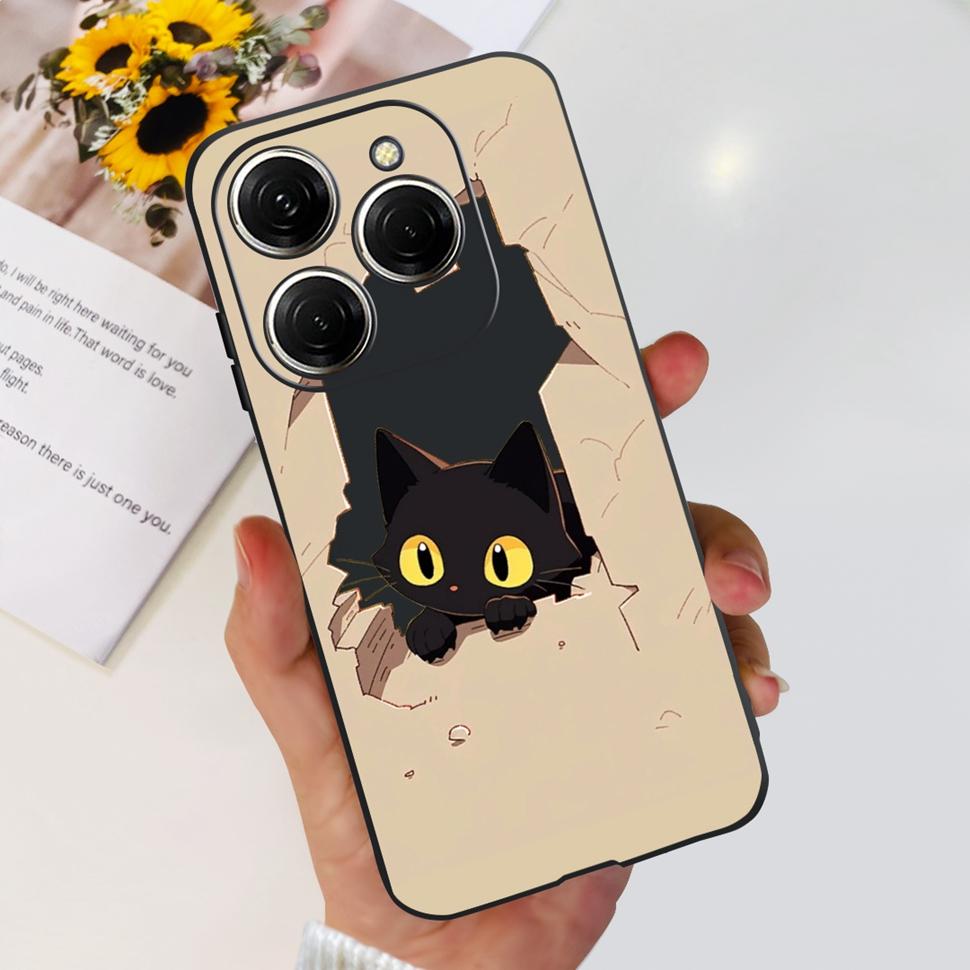 For Tecno Spark 20 Pro Casing KJ6 Luxury Candy Painted Cover Soft Silicone Case For Tecno Spark 20 Spark20 Pro Housing Funda