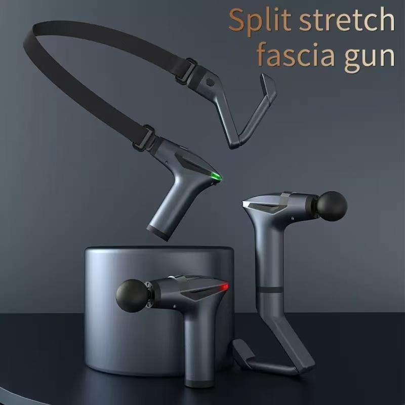 Pistola Massaggi Multifunzionale per Rilassamento Muscolare con Manico Lungo Vendita Calda Remissione Percussione Tessuti Profondi Corpo Pistola Massaggi Elettrica