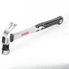 Stainless Steel Hammer Integrated Hammer Woodworking Special Nail Hammer Small Hammer Tool Fiber Handle Household Claw Hammer