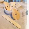 5-Piece Boxwood Scraper Set for Clay and Polymer Sculpture