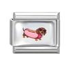 New Lovely Cat Dog Cow Fish Heart Y2K Wholesale Italian Charms Fit 9MM Stainless Steel Bracelet DIY Creative Jewelry Gifts