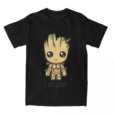 Pánske Dámske Tričko I Am Groot Strážcovia Galaxie Novinka 100% Bavlna Tričká S Krátkym Rukávom O-Výstrih Vrcholy Leto#Farba(1)