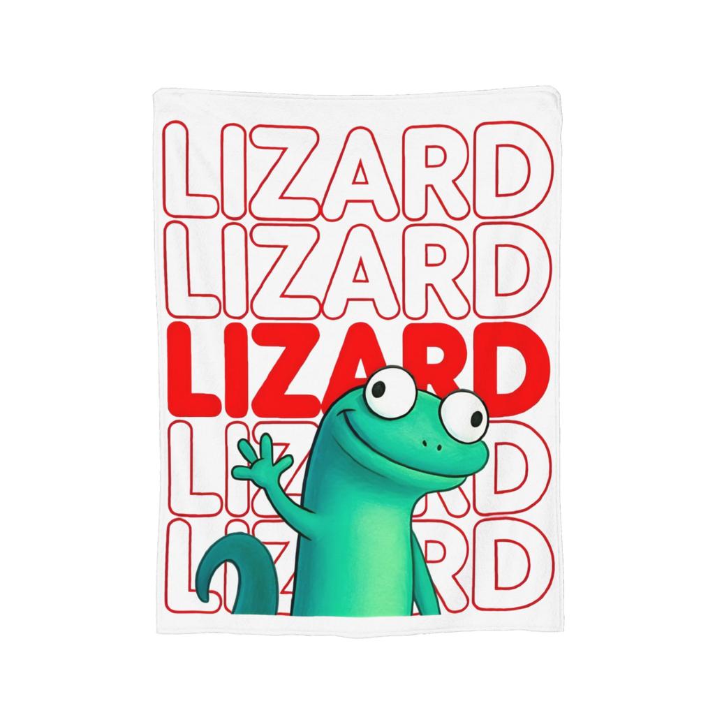 Hoppers Cute Tom Lizard Retro Blankets Flannel Throw Blankets Bedroom Sofa Decoration Ultra-Soft Warm Bedsprea ,