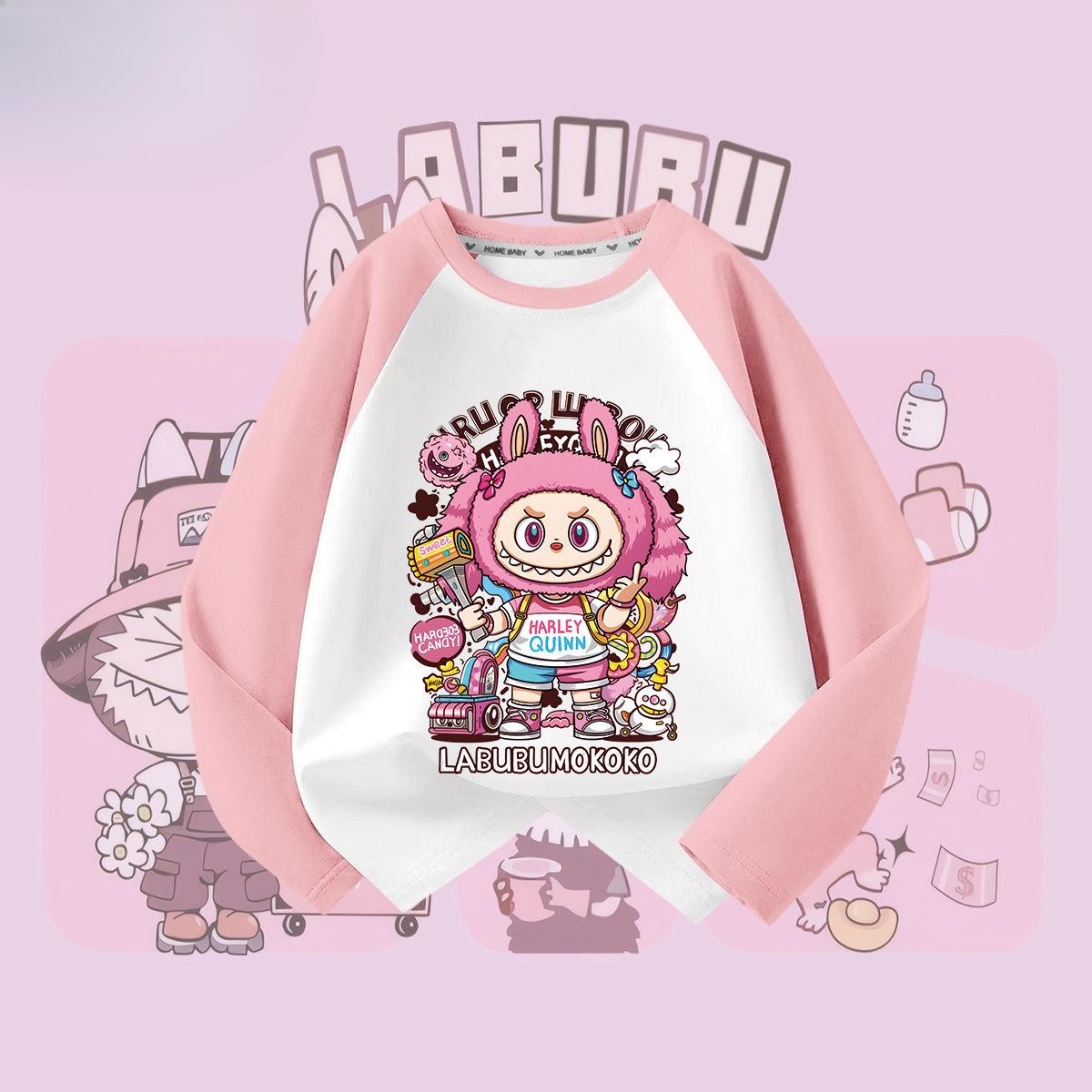 

Модная футболка с длинным рукавом для девочек, Детская повседневная футболка с длинным рукавом из чистого хлопка 130