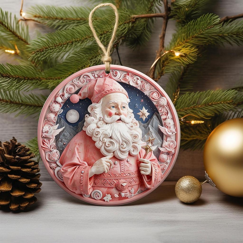 Christmas Ornaments, Holiday Decorations Christmas Ornaments Acrylic Flat Christmas Tree Home Decorations Ornaments