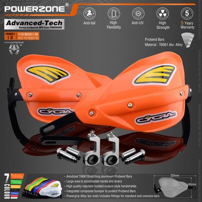 Powerzone Probend Handschützer für Honda KTM ADV EXC EnduroHusqvarna TE CRF WRF DRZ KLX Motorrad Dirt Bike ATV Lenker