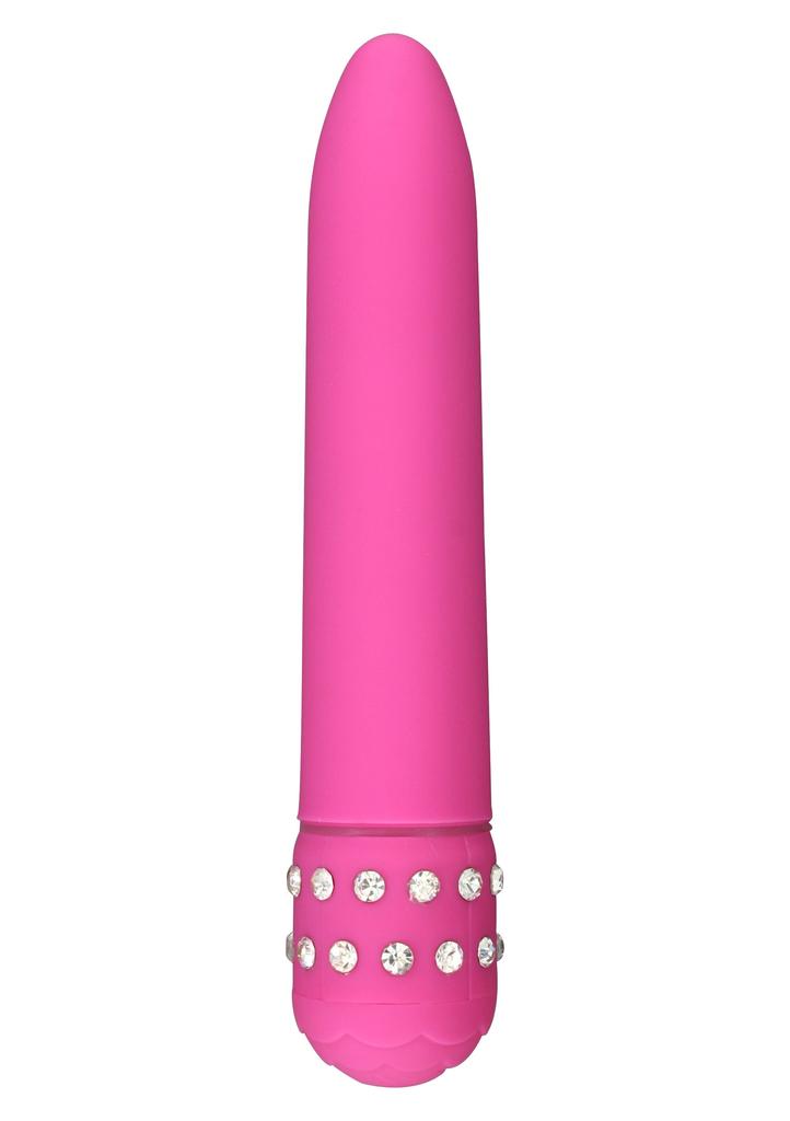 Vibro Diamond Superbe 15cm Rose - Just for You TOYJOY - Vibromasseurs Design
