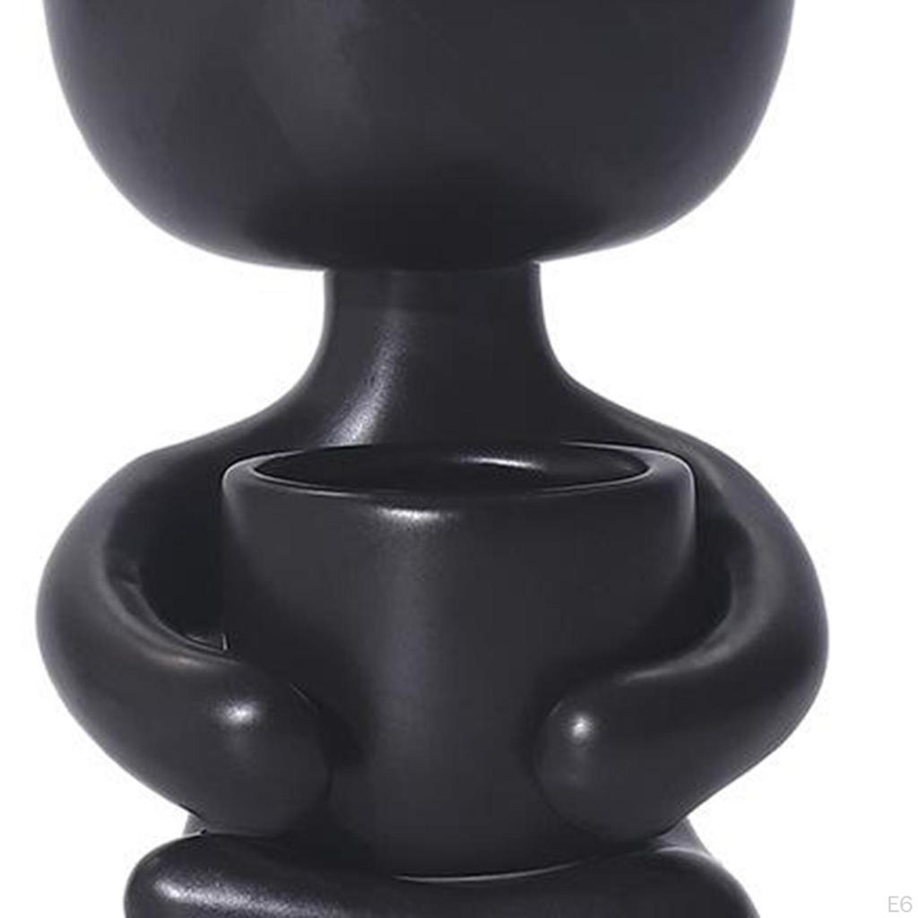 Ceramic Pot Creative Flower Pots Ers Container for Desktop Usage Garden Decoration