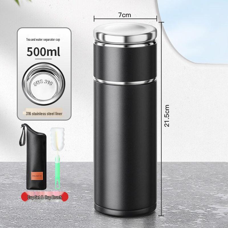 Stainless Steel Portable Business Thermos Tea Cup