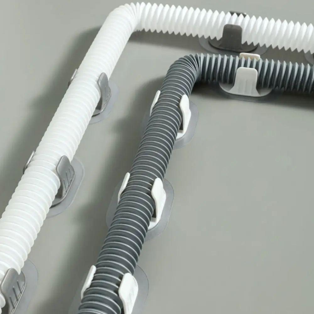 Self-adhesive Cable Clips Plastic Pipe Support Fasteners Pipe Holder Fasteners Wiring Hose Clamp