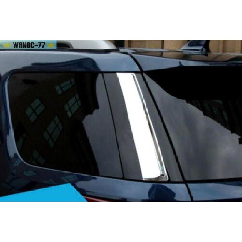 For Ford Explorer 2011-2018 Chrome Rear Side Window Decoration Cover Trim 2X