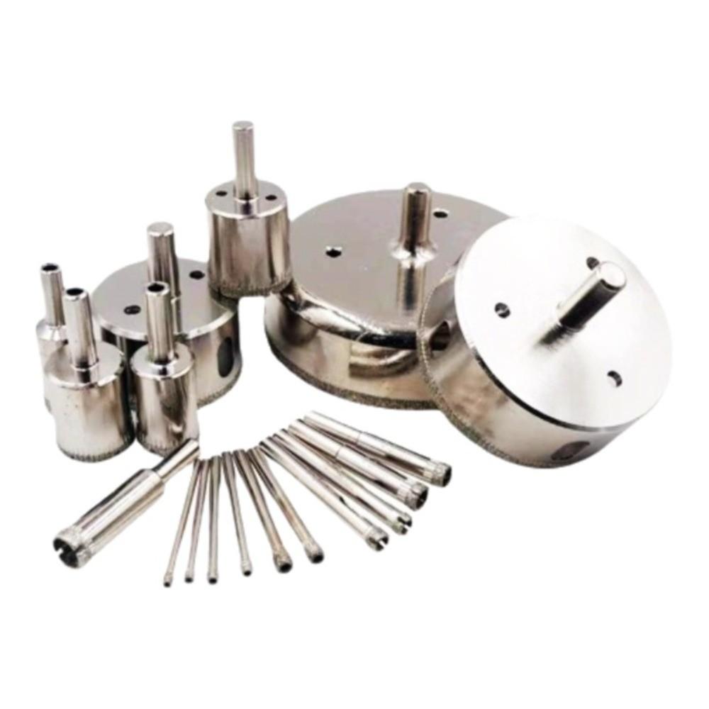 Diamond Drill Bits Drilling Crown 6-35mm Glass Hole Saw Durable Hole Saw Drill Bit  Power Tools
