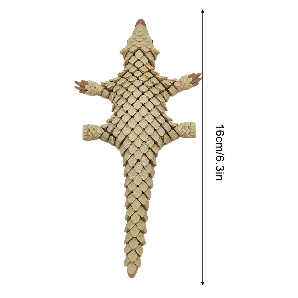 

3D Printed Pangolin Movable Joint Decoration Figurine Model Desktop Ornament pangolin model Collectibles birthday gift for kids