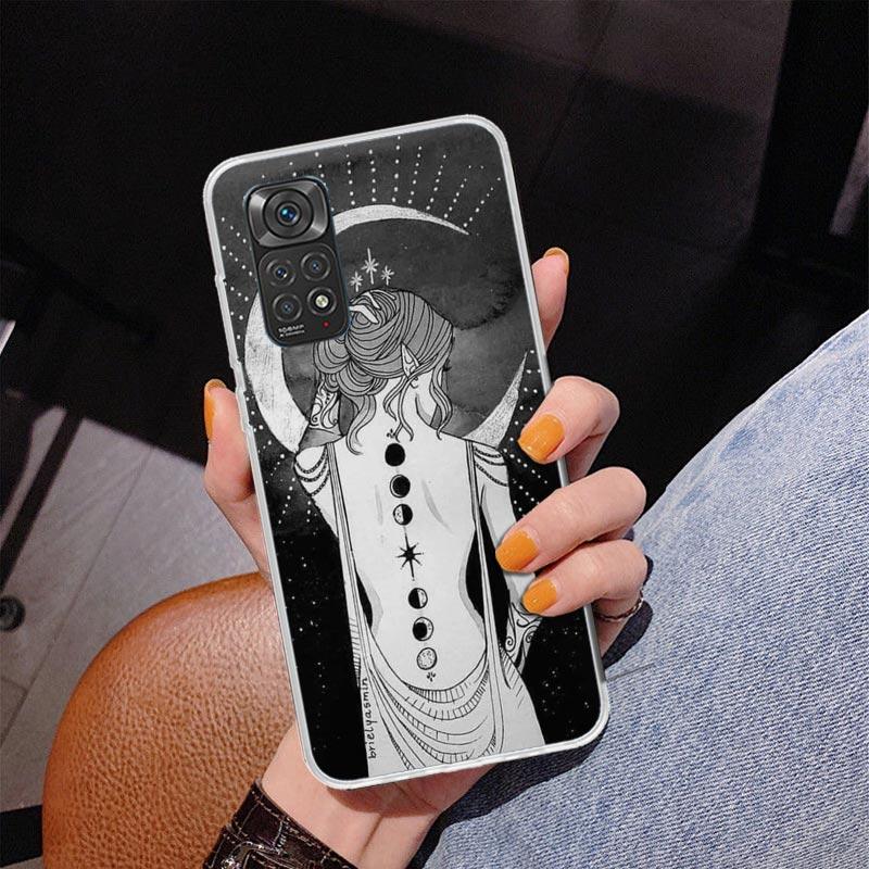 Moon Mystery Totem Witche Phone Case For Xiaomi Redmi Note 15 14 13 12S 12 11 Pro Plus 14S 11S 11E 10 10S 11T 5G Personalized Co