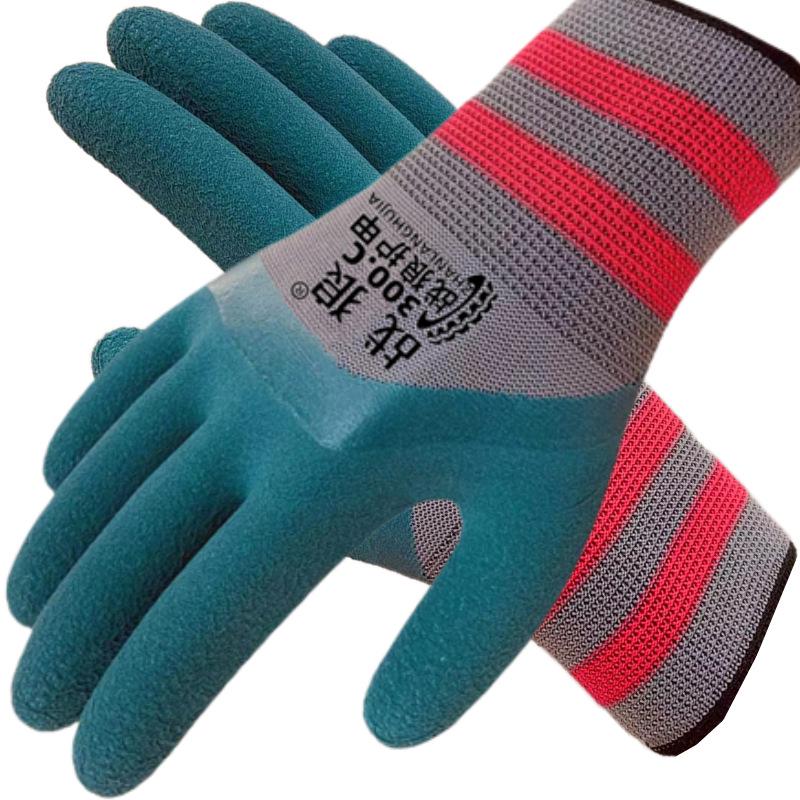 

Wolf Warrior Non-slip Rubber Work Gloves for Construction