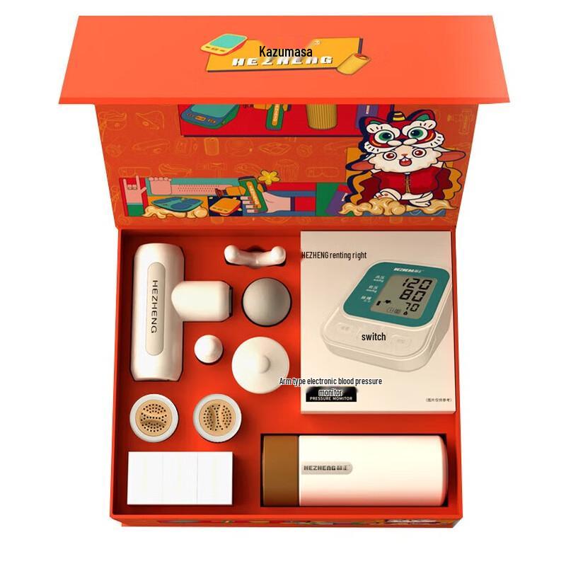 Hezheng HZ-LOVE-1 Massager & Blood Pressure Monitor Combo