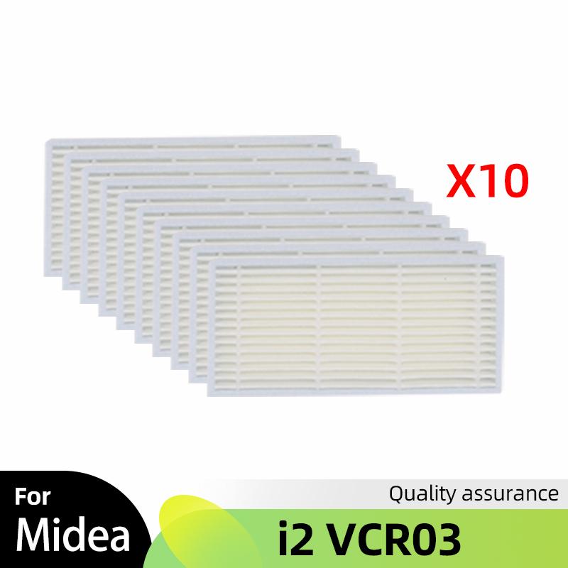 Hepa Filter Side Brush Mop Cloth Rag Kit Replacement for Midea i2 VCR03 Robotic Vacuum Cleaner Spare Part Accessories